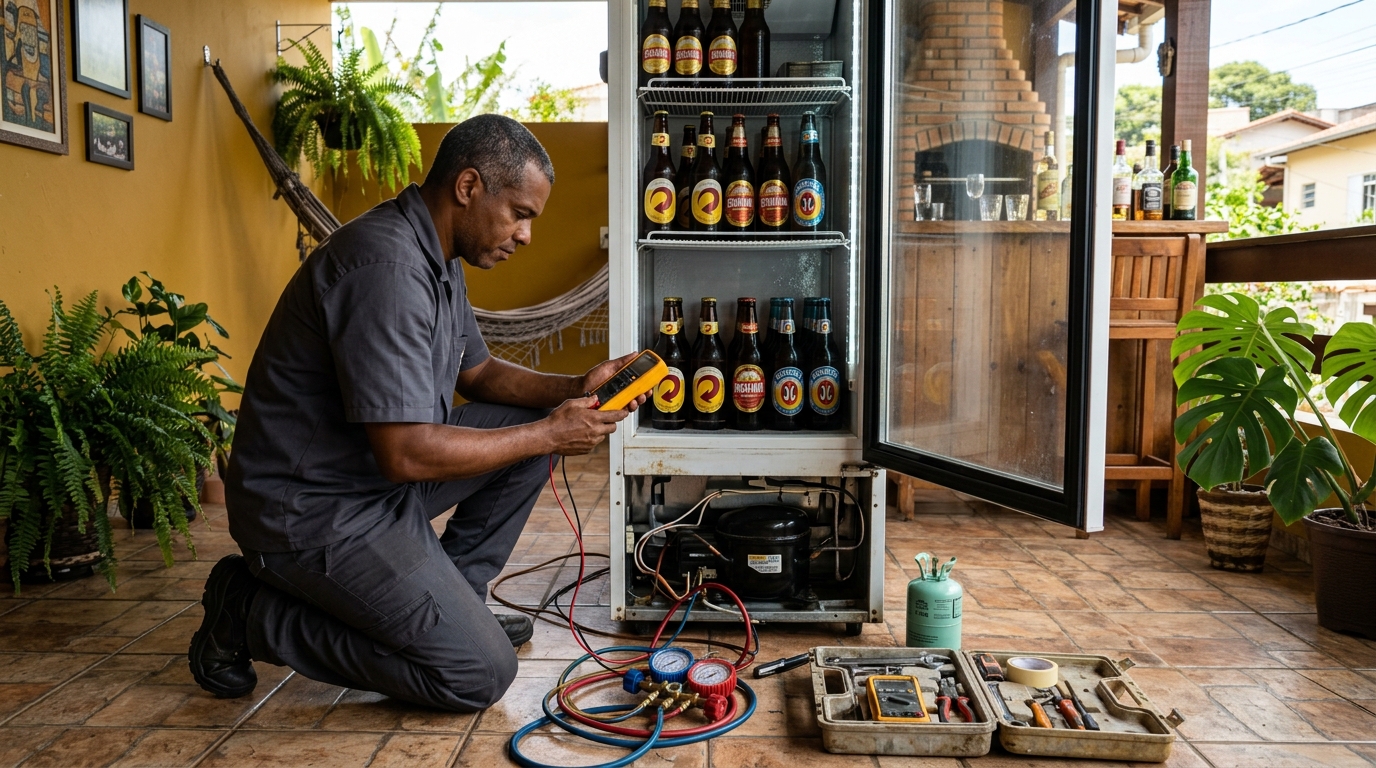 Reparo de Cervejeira Residencial em Salvador‑BA